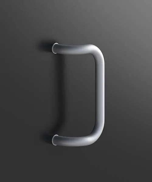 Maniglione porta M2 (RAL 9006)