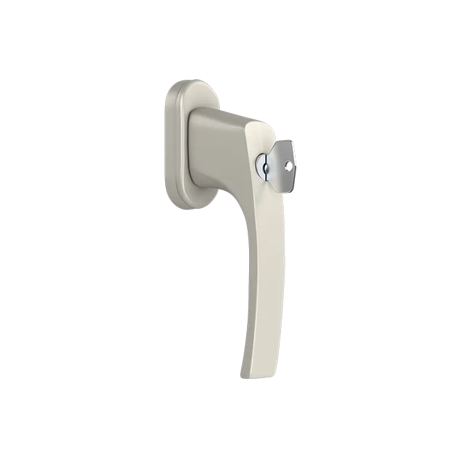 MISTRAL - Maniglia finestra con chiave - RAL9001
